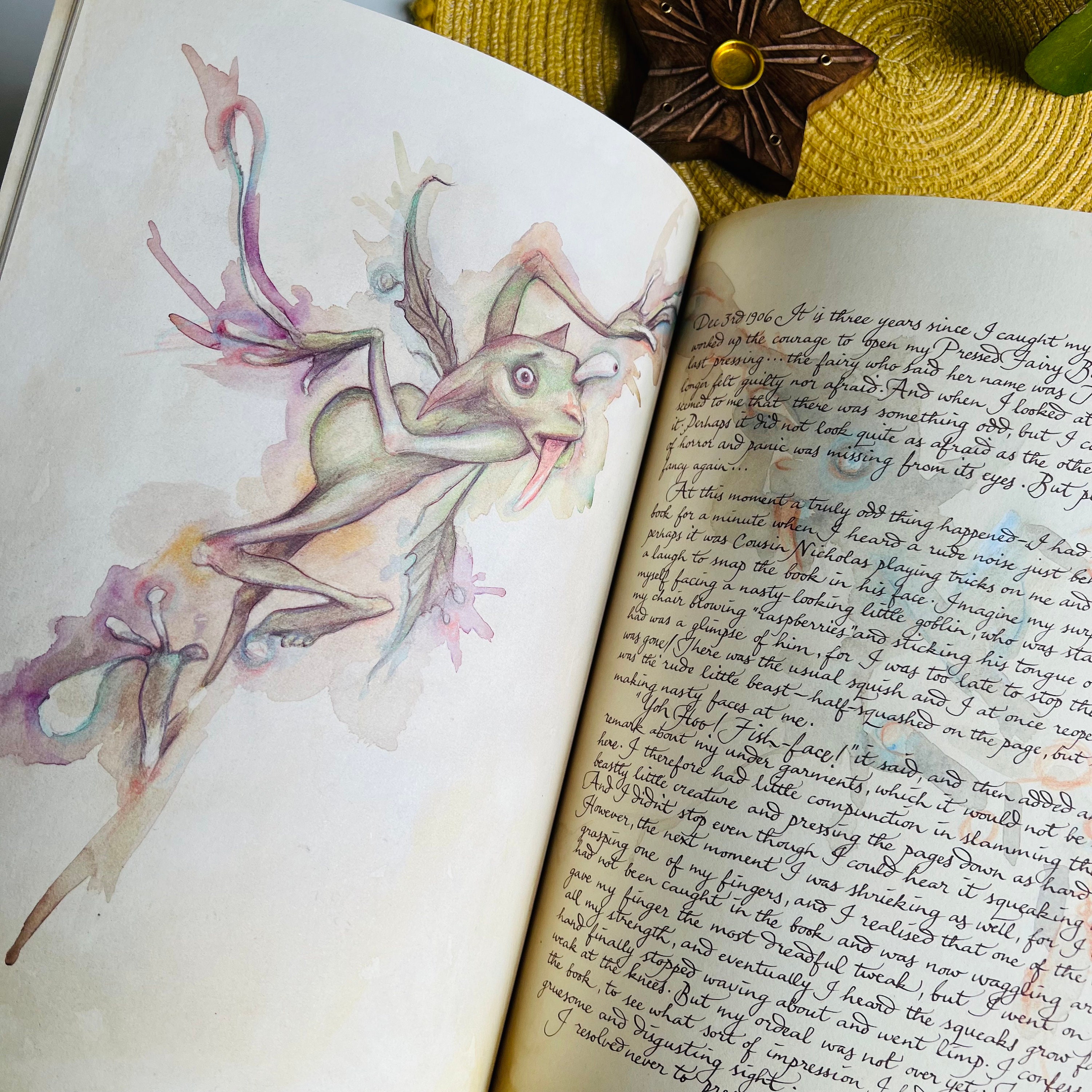 絵本 LADY COTTINGTON PRESSED FAIRYJOURNAL Lady Cottington's Pressed Fairy Book by Terry Jones