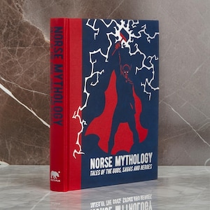 Tales Of Norse Mythology, Helen A. Guerber, New Sealed Book, Leatherbound Hardcover, Nordic Northern Europe Myths, Vikings Lover, Pagan Gift