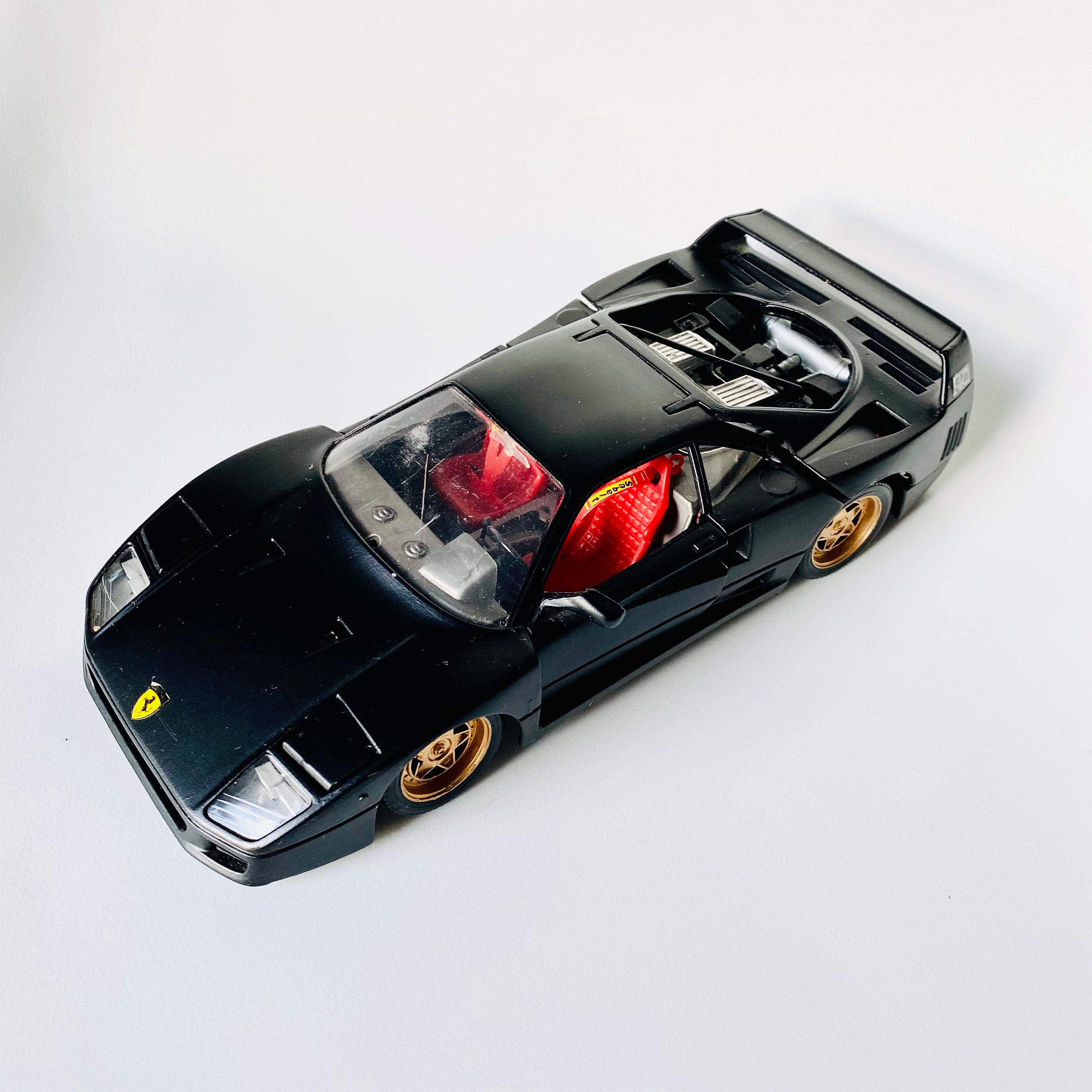 Rare Vintage Tonka Polistil Ferrari F40 1:18 Scale Die Cast