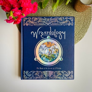 Wizardology, The Book of the Secrets of Merlin, Master Merlin, Pop Up Book, Pagan Wizard Druid Witch Myth Magic Magical Fantasy Display Blue