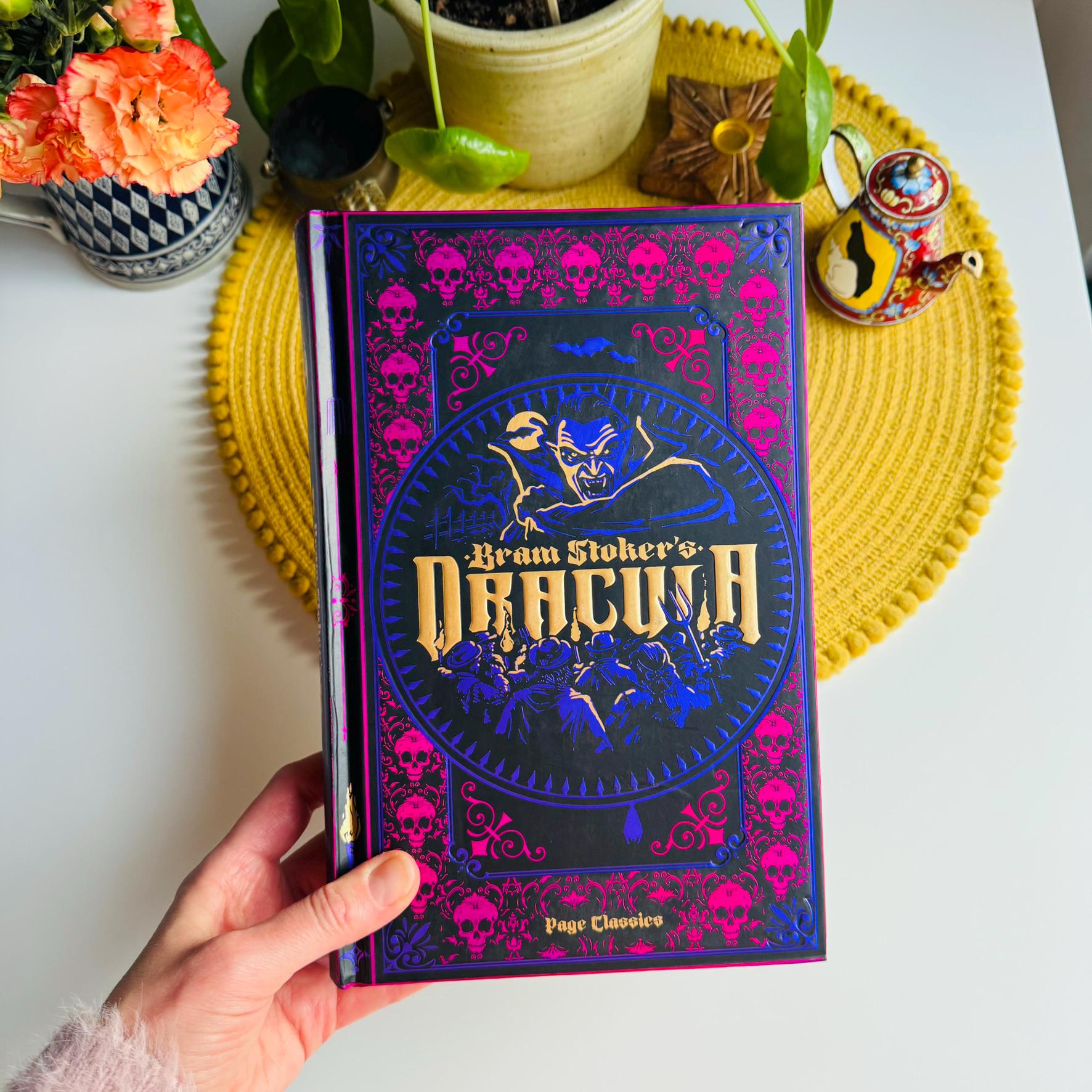 Bram Stoker's Dracula, NEW Purple Pink Black Book, Deluxe