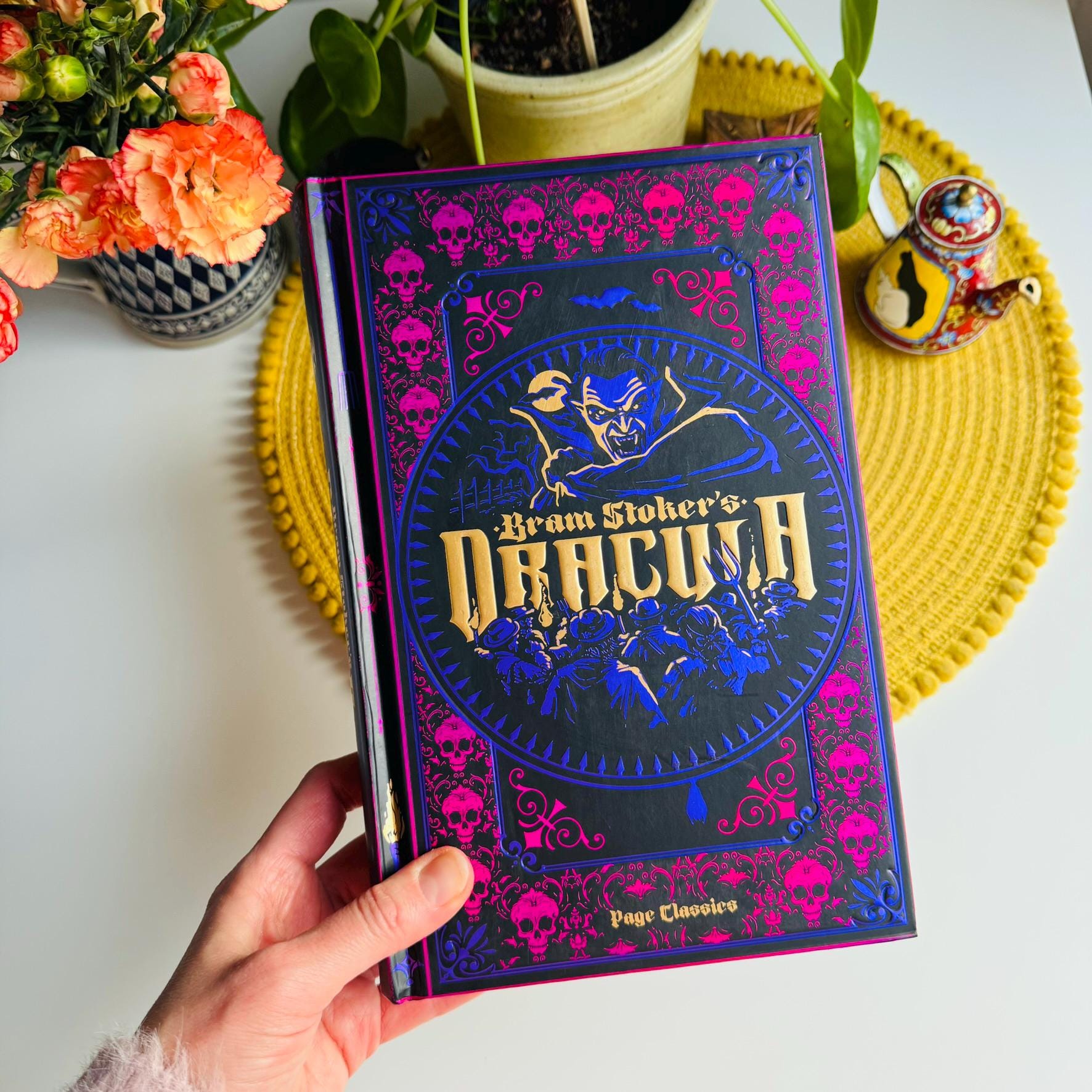 Bram Stoker's Dracula, NEW Purple Pink Black Book, Deluxe