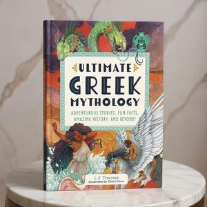Ultimate Greek Mythology, Adventurous Stories, Fun Facts, Myths Legends, Children&#39;s Book, Mythology Book For Kids, Zeus, Hades, Poseidon