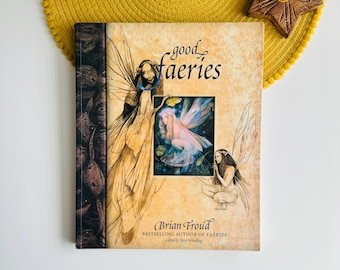 Good Faeries, Bad Faeries Book, Brian Froud Black Annis, Morgana le Fay, Fairy Stories, Vintage Fairy Paintings, Fairy Illustrations Book