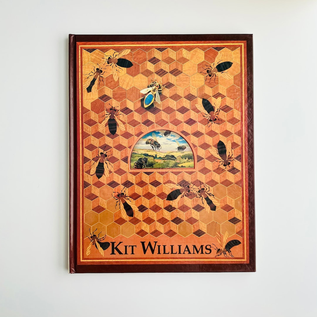 Kit Williams Kit Williams Books: Masquerade & the Bee Book, Vintage Art Illustration ...