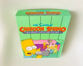 The Simpsons Cartoon Studio Interactive Computer Video Game - Etsy The Simpsons Cartoon Studio Interactive Computer Video Game - Etsy