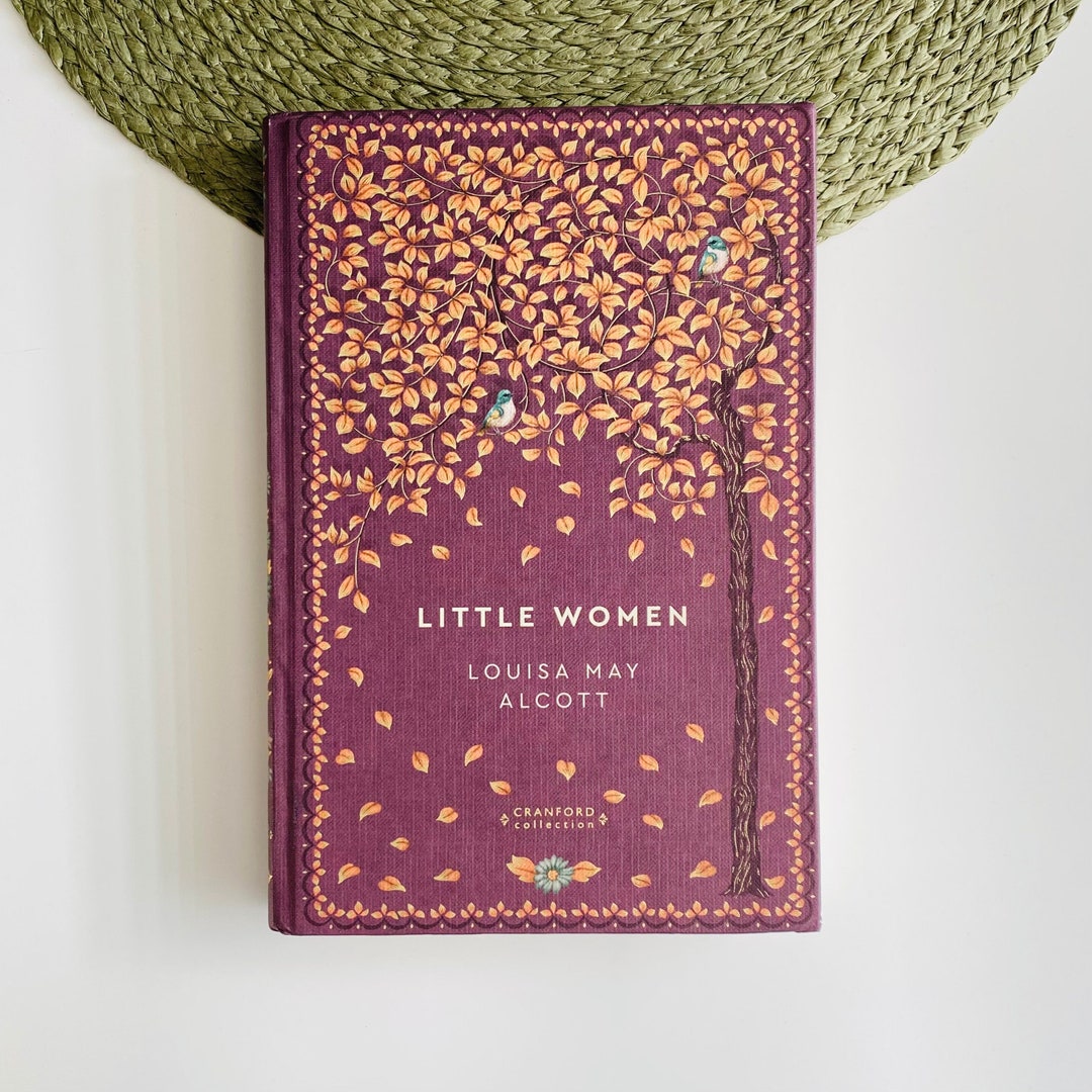 The Cranford Collection, Little Women Book by Louisa May Alcott, Floral Cover, Display