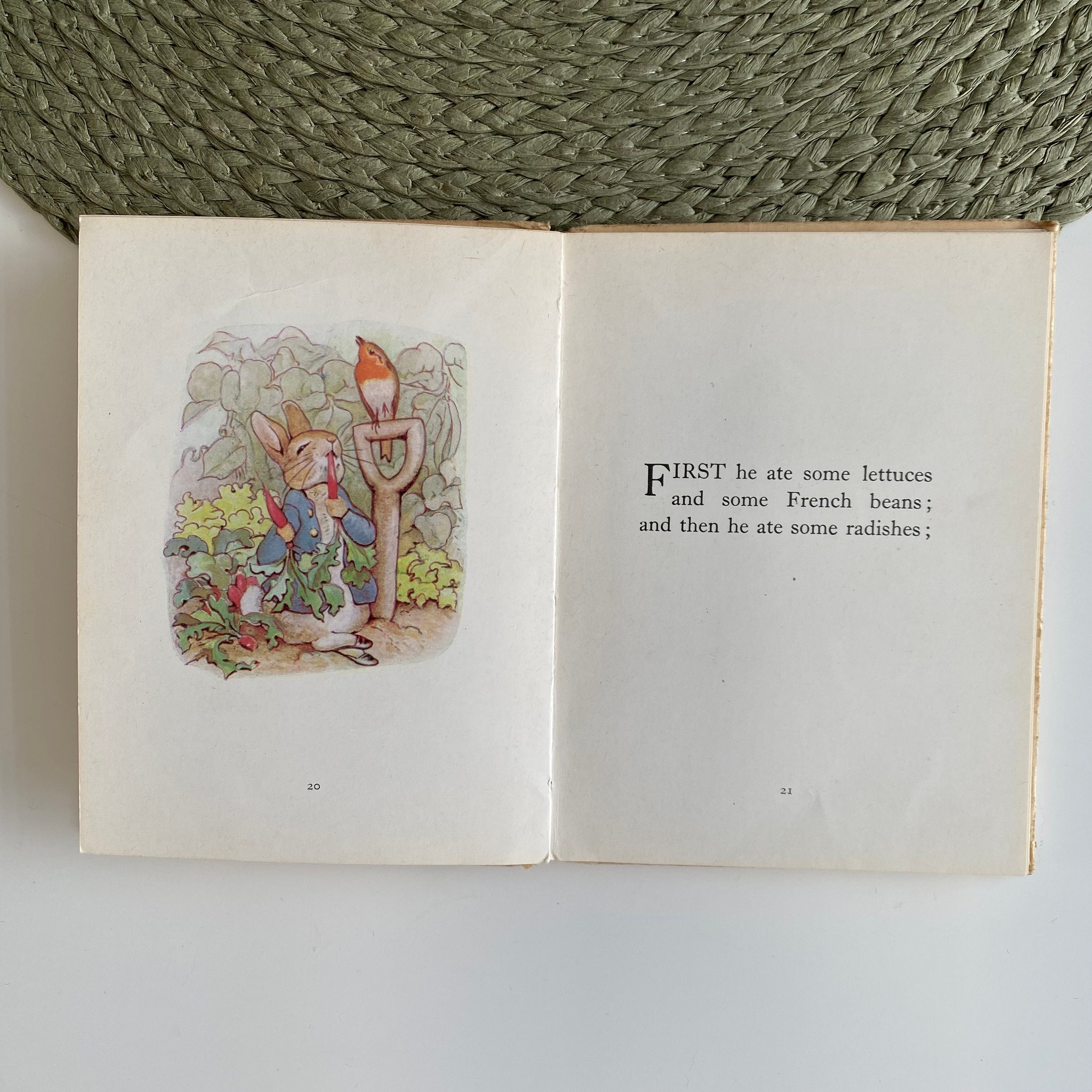 ビンテージ英語絵本 古書 Beatrix Potter 小型絵本