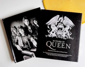 40 Years of Queen Book, Queen Band Memorabilia Biography Book