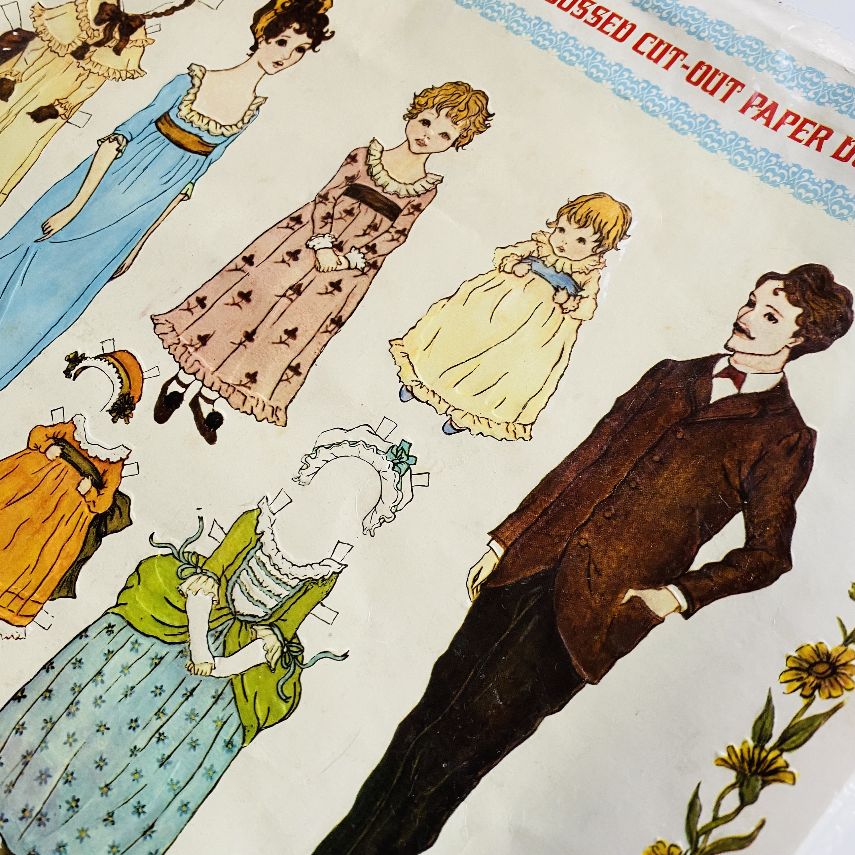 Paper Doll Dylan Mulvaney 9 DIFFERENT MERRIMACK EMBOSSED CUT-OUT PAPER DOLL  SHEETS Kate Greenaway Paper Dolls Ebay, image size:3000x3000