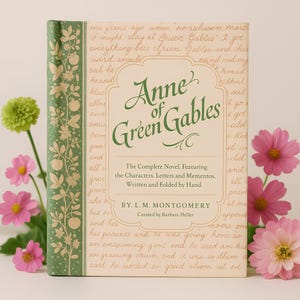 Ana de las Tejas Verdes, L. M. Montgomery, novela completa, con cartas y recuerdos de los personajes, clásicos manuscritos, regalo de tesoros
