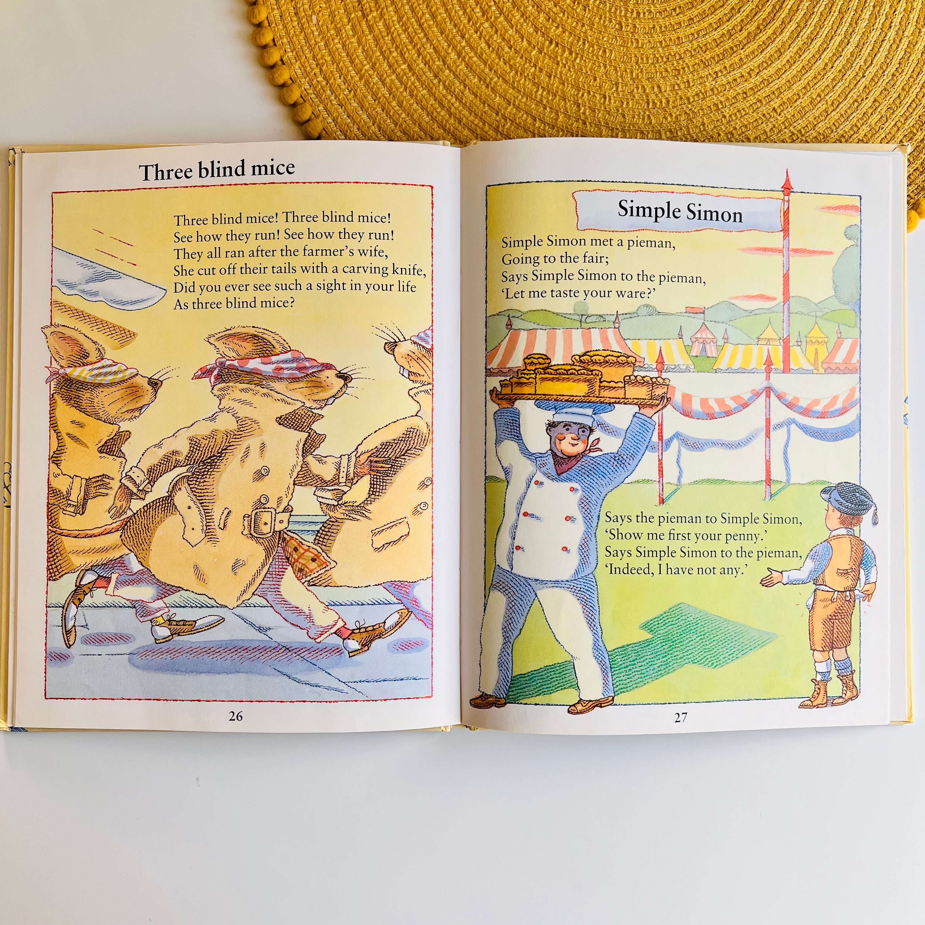 Pudding and Pie Favourite Nursery Rhymes Classics Series Kids Etsy