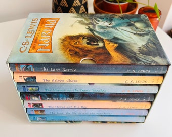 The Complete Box of Chronicles Of Narnia Books, C. S. Lewis, Seven Books, Luxury Ted Smart Box Set, Collectable Narnia Fan, Display Quality