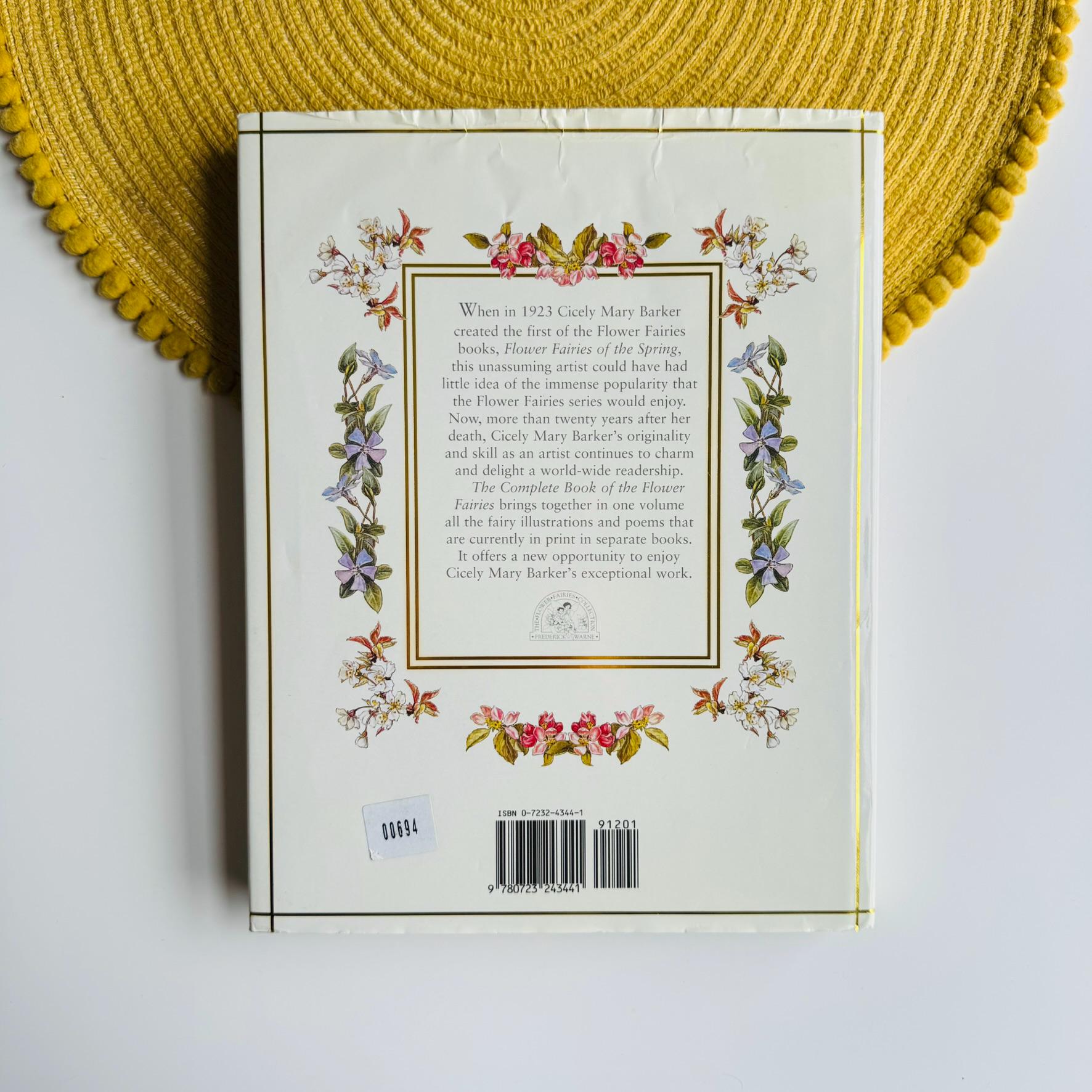 The Complete Book of the Flower Fairies Book, Cicely Mary