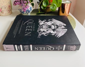 クイーン40周年記念本、クイーンバンド記念品伝記本、フレディ