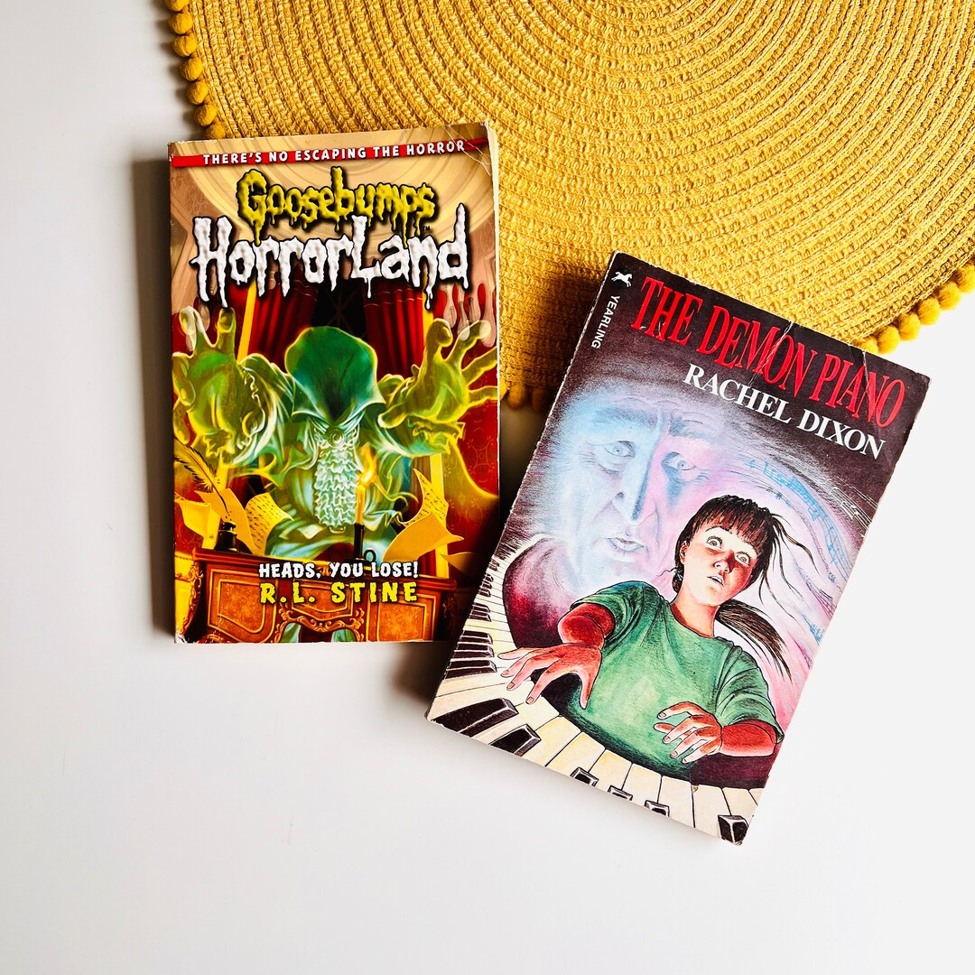 Goosebumps Horrorland Heads You Lose the Demon Piano by Etsy
