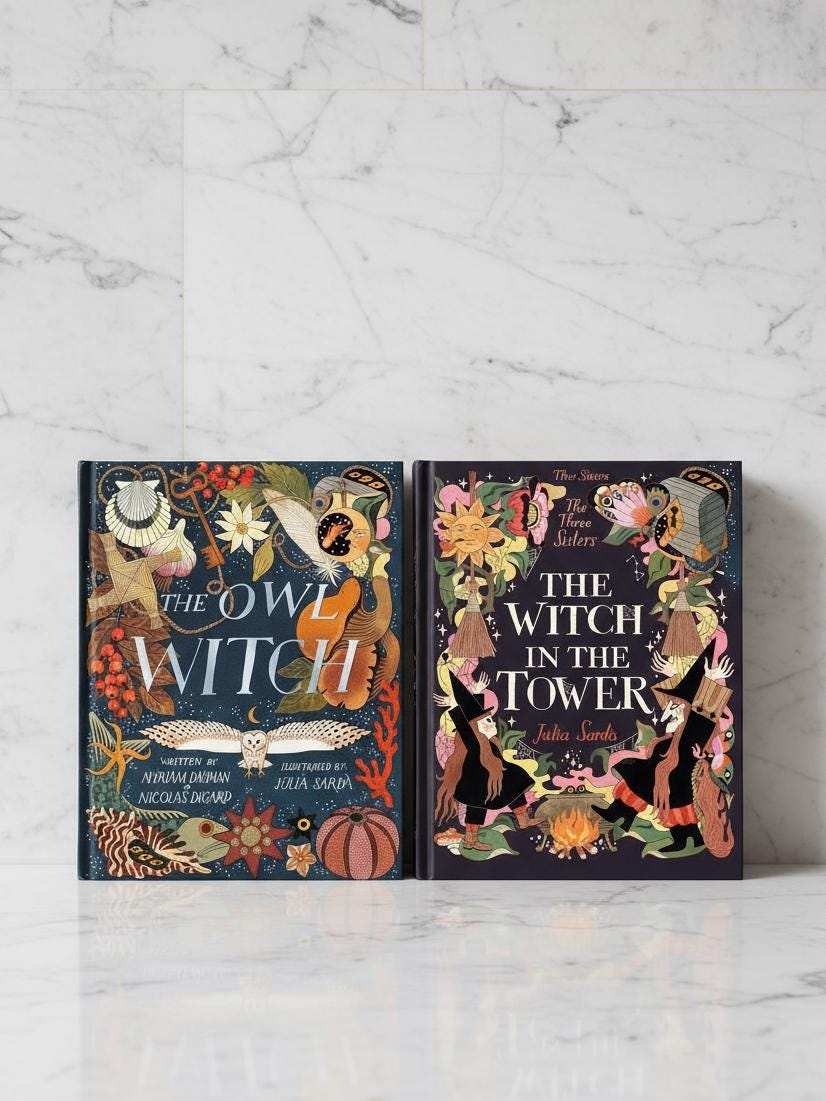 The Owl Witch & The Witch in the Tower, J&uacute;lia Sard&agrave;, Three Sisters, Autumn Spooky 