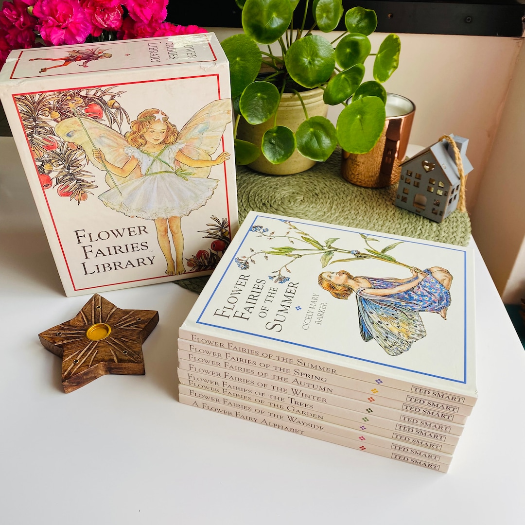 Flower Fairies Library Mini Books Set, Cicely Mary Barker, Fairies