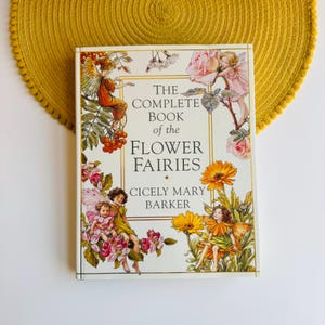 Le livre complet des fées des fleurs, Cicely Mary Barker, édition de luxe, livre de fées vintage, cadeau pour amoureux des fées, joli livre de poésie