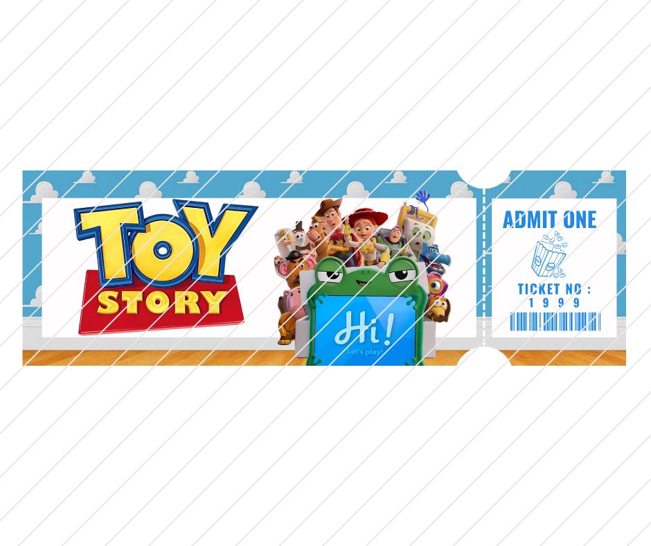 Movie Tickets Toy Story - Etsy