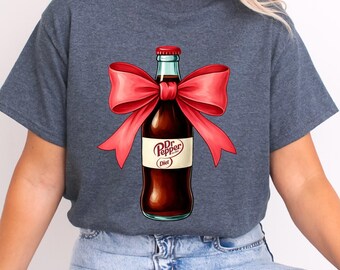 Coquette Glass Bottle Diet Soda PNG Digital Download
