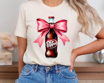 Pink Coquette Glass Bottle Soda PNG Digital Download