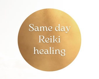Same Day Reiki Healing; spiritual energy session