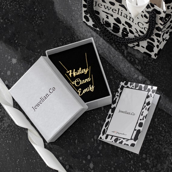 14 karat gold nameplate necklace deals