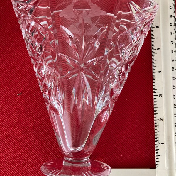 Fan Shaped Vase Etsy