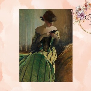 Ingenue Furniture Decoupage Paper 23.4" x 33.1", Romantic Large Paper, Crafter's Gift, DIY Supply