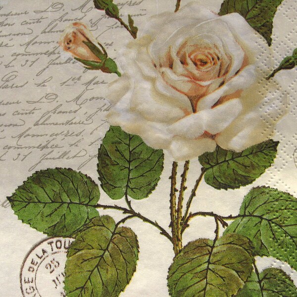 Decoupage Roses - Etsy