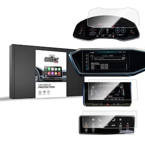 Audi A6 C8 (2018-2024) 4in1  Screen Protector, Scratch-Resistant, Clear, Made in Europe,