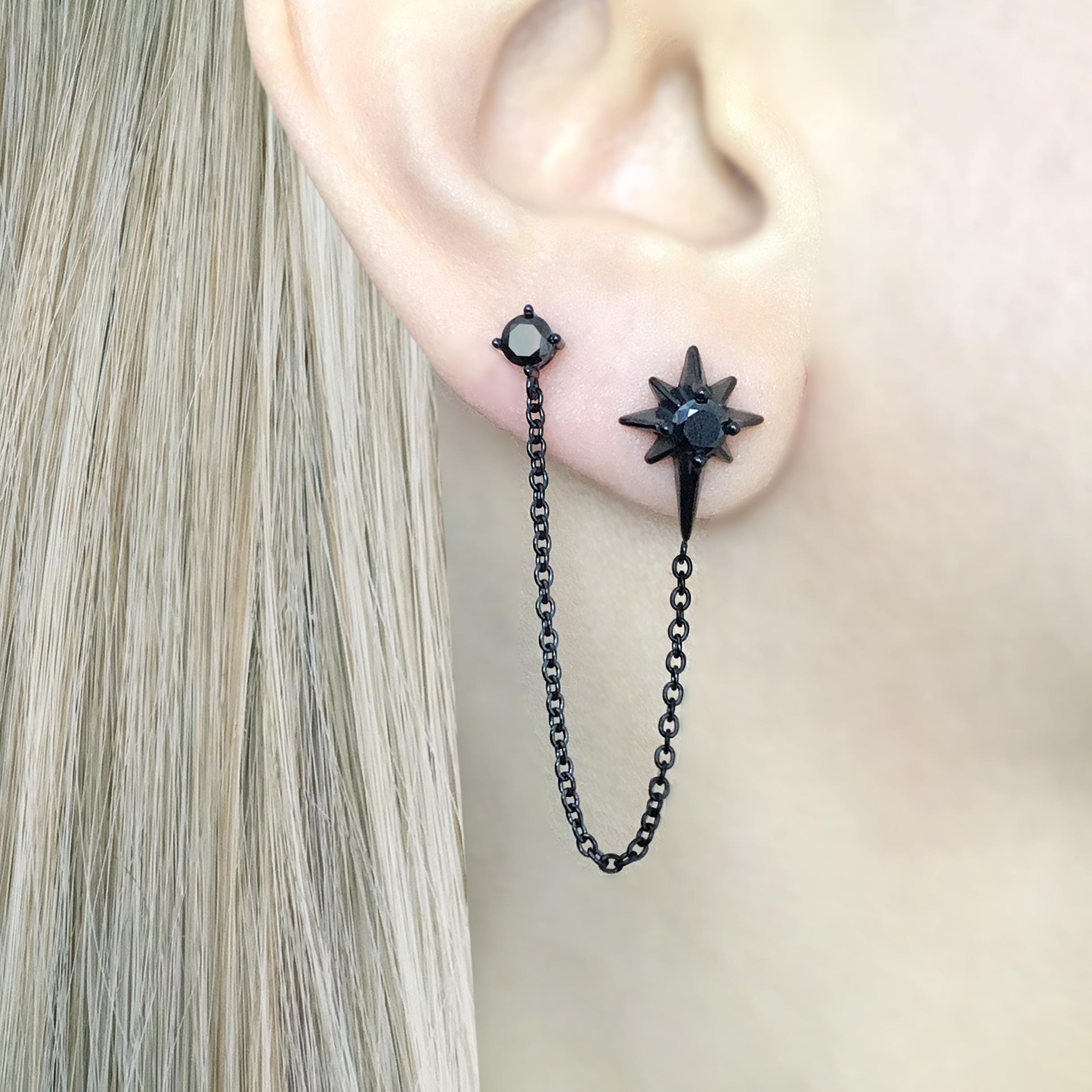 スタージュエリー TWIST LONG PIERCED EARRINGS スタージュエリー TWIST LONG PIERCED EARRINGS｜ファッション