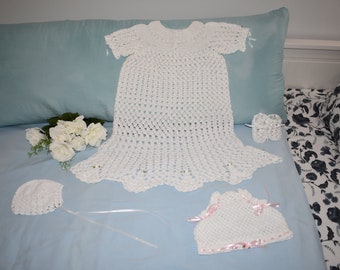 Enchanted Unisex Christening Dress Set