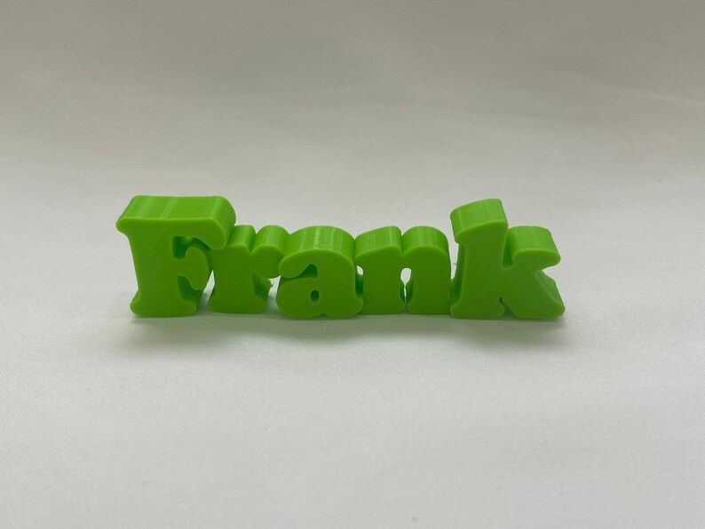 3D Printed Custom Name Plates Etsy