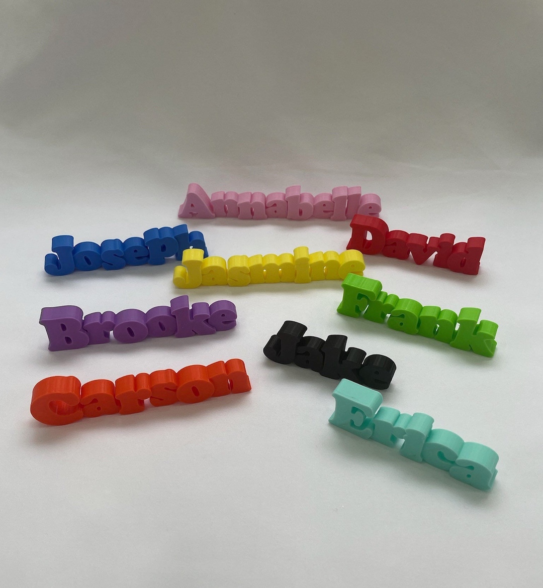 3D Printed Custom Name Plates - Etsy
