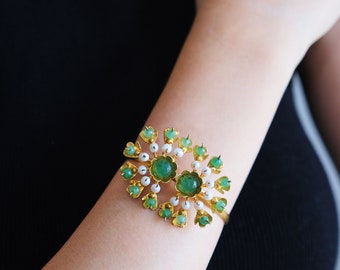 22K Gold-plated Bracelet ,Unique Special Designs,Handmade Bracelet,Gift for Her