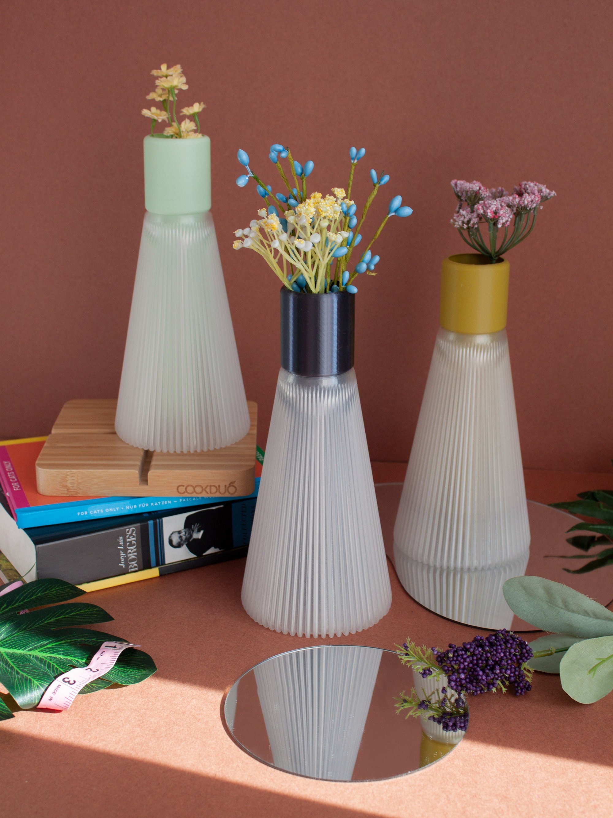 2 Part Vase 3D Printed Vase Dried Flower Vase Modern - Etsy