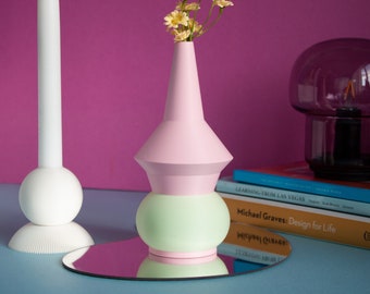 Patrick Vase - 3D Gedruckte Vase, Getrocknete Blumenvase, Moderne Eklektische Funky Vase, 100% Recycled
