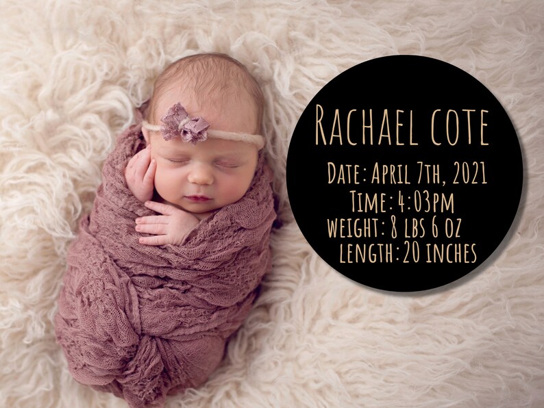 Birth Announcement Sign Baby Name Sign Birth Announcement Template