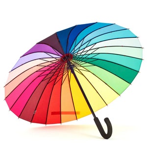 SOAKE Everyday Rainbow Walking Umbrella 105cm