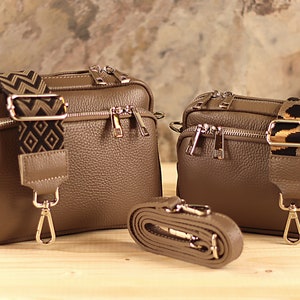 Crossbags für Frauen, Crossbody Bag Damen Breiter Gurt, Kleine Umhängetasche Damen, Bauchtasche Damen Breiter Gurt, Geschenk für frauen