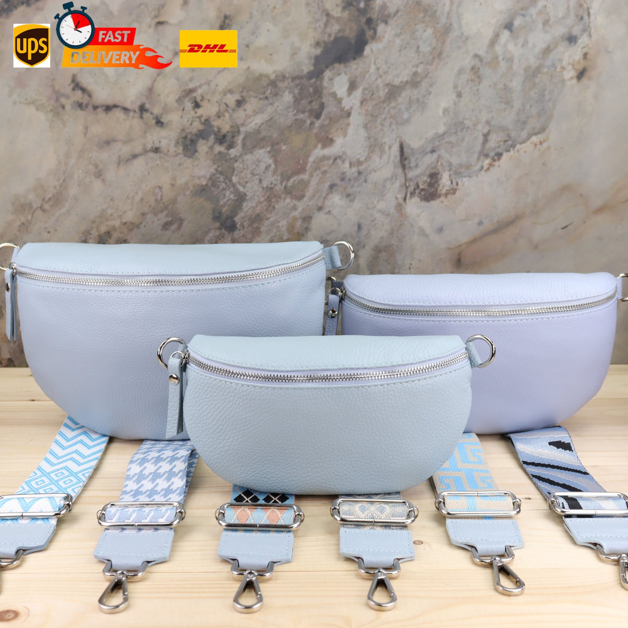 ショルダーバッグ・ポシェット Eco Pocket Shoulder Bag Light Blue bbag1_grande.jpg?v=1754067962
