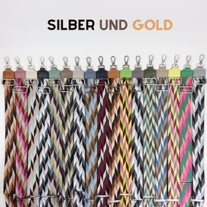Leather Strap for Gold and Silver Hardware Bags, Patterned Shoulder Strap with Wide Strap, Computer & Camera Bag Straps, Gift for her