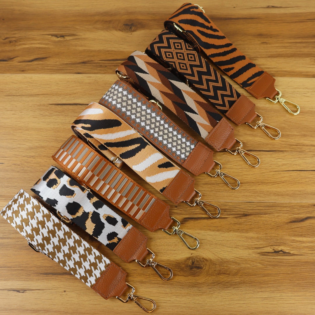 Bag Strap Wide Shoulder Strap for Bags Bag Strap Brown GOLD Etsy