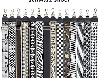 Patterned Fabric Bag Strap: Adjustable Shoulder Strap Replacement