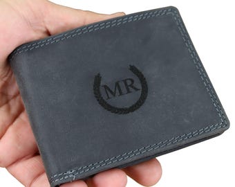 Brieftasche Portemonnaie Herren Handmade Leder Geldbörse MÃ¤nner