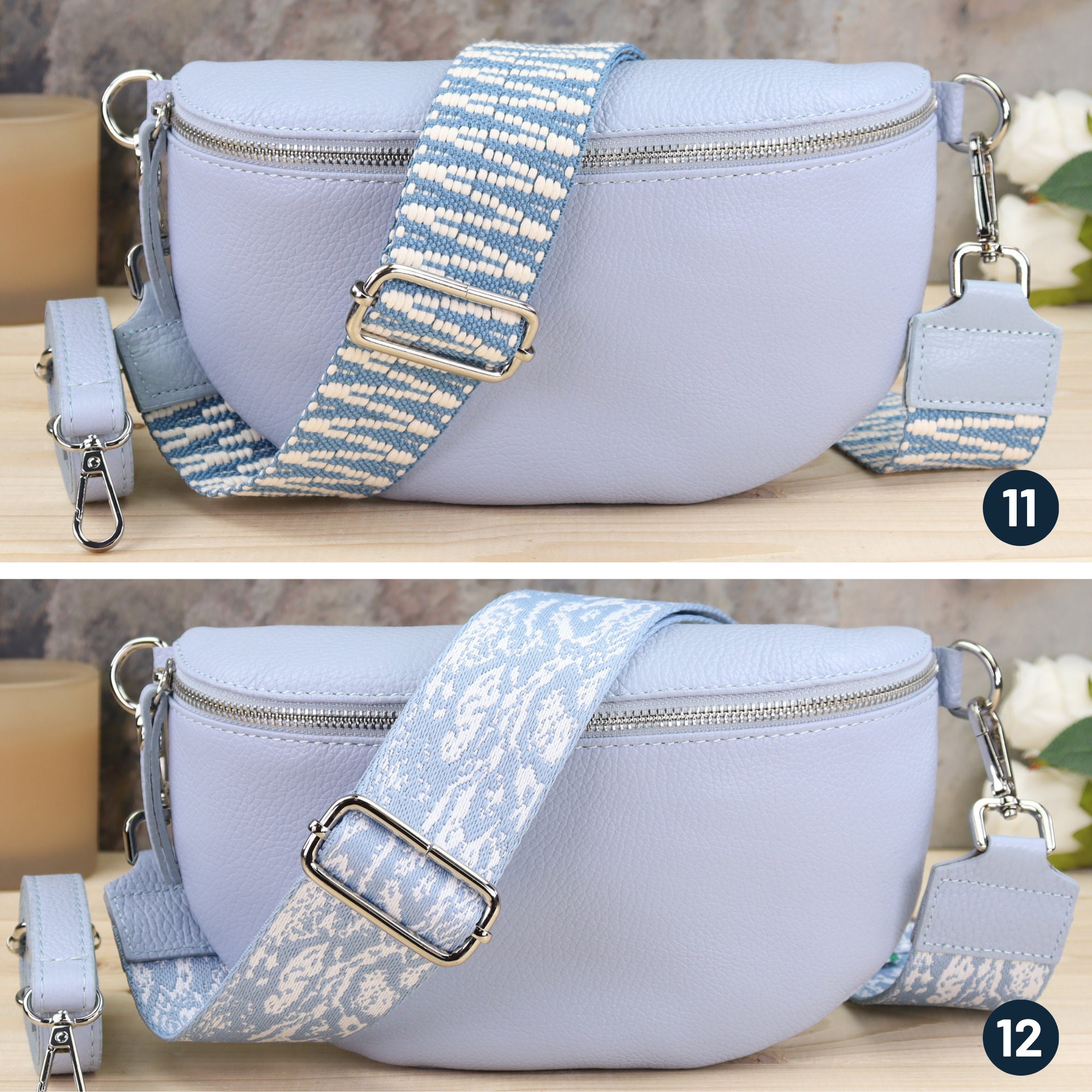 ショルダーバッグ・ポシェット Eco Pocket Shoulder Bag Light Blue bbag1_grande.jpg?v=1754067962