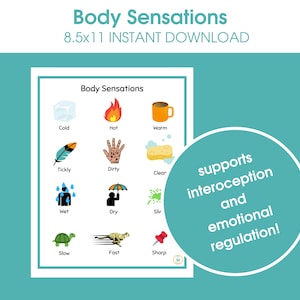 Body Sensations Visual - Interoception