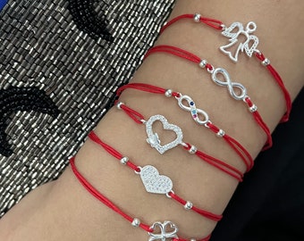 Cute gift ideas, friendship bracelets, valentines day gift, mothers day gift, charm bracelet, personalised bracelet